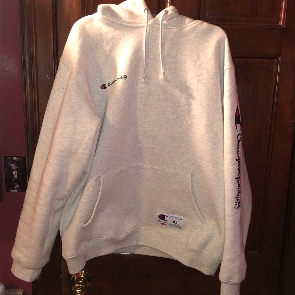 Supreme X Champion Hoodie Size XL 100% Authentic